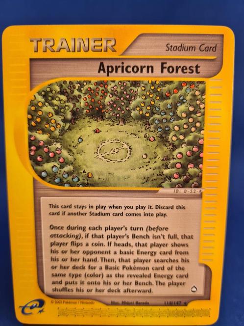Apricorn Forest 118/147 - Aquapolis, Hobby en Vrije tijd, Verzamelkaartspellen | Pokémon, Gebruikt, Losse kaart, Verzenden