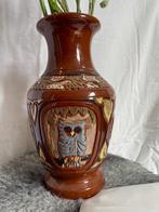 Indonesische terracotta vaas met dierenreliëf, Antiek en Kunst, Ophalen of Verzenden