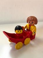 Lego Duplo / Poppetjes/ Moeder met Baby en Kinderwagen, Kinderen en Baby's, Speelgoed | Duplo en Lego, Ophalen of Verzenden, Gebruikt