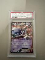 Pokemon 2015 Mewtwo Ex Red Flash PSA 10 No. 27 Pokemon first, Ophalen of Verzenden, Zo goed als nieuw, Losse kaart