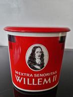 Sigarenblik Willem II. Willem 2 Senoritas tabak, Ophalen of Verzenden, Zo goed als nieuw, Overige, Overige merken