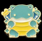 Pokemon Blastoise pin- groen geel gelakt, Verzamelen, Speldjes, Pins en Buttons, Verzenden, Nieuw, Figuurtje, Speldje of Pin