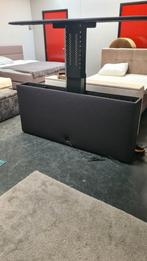 Nieuw voetbrod met tv lift zwart kleur stof maximaal 55 inch, Huis en Inrichting, Kasten | Televisiemeubels, Ophalen of Verzenden