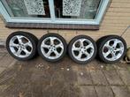 (Peugeot) Winterbanden + lichtmetalen velgen 17”, Ophalen, Velg(en), 17 inch, Winterbanden