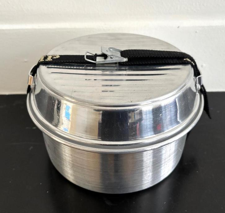 Lichtgewicht Outdoor Pannenset, Caravans en Kamperen, Kampeeraccessoires, Gebruikt, Ophalen