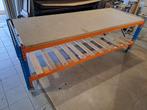 Werktafel werkbank met wielen 260x100x100, Doe-het-zelf en Verbouw, Werkbanken, Ophalen, Zo goed als nieuw