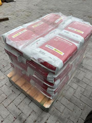 25 zakken porotherm lichtgewicht lijmmortel 995 beschikbaar voor biedingen