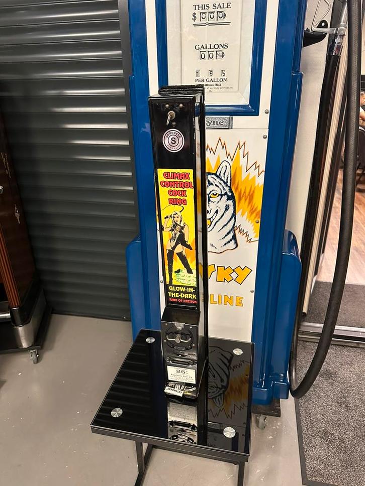 Amerikaanse condoomautomaat - USA condom vending machine, Verzamelen, Automaten | Overige, Gebruikt, Ophalen