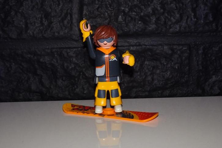 10 - Snowboarder 5460, Kinderen en Baby's, Speelgoed | Playmobil, Gebruikt, Ophalen of Verzenden