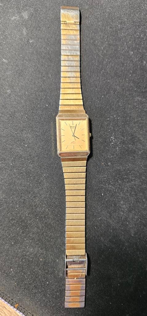 Vintage Seiko Herenhorloge - Gebruikt, Sieraden, Tassen en Uiterlijk, Horloges | Heren, Gebruikt, Polshorloge, Seiko, Staal, Staal
