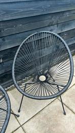 1 draadstoel zwart, Ophalen of Verzenden, Gebruikt