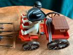 Playmobil paard en wagen, Ophalen of Verzenden, Zo goed als nieuw