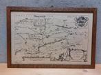 Antieke Kaart “De Grietenije van Opsterlandt”, Antiek en Kunst, Ophalen of Verzenden