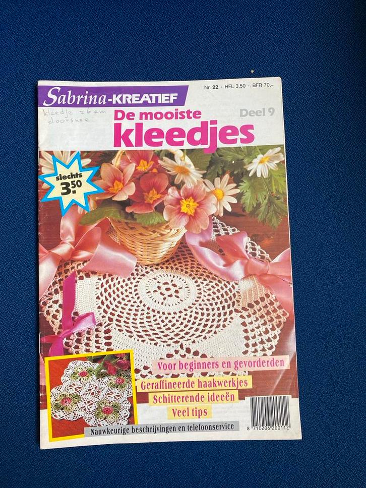 Haakpatronen: Diana Filethaken & Sabrina Kleedjes, Hobby en Vrije tijd, Breien en Haken, Gebruikt, Haken, Patroon of Boek, Ophalen of Verzenden