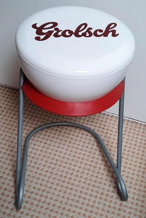 Retro bierreclame Grolsch, Verzamelen, Biermerken, Zo goed als nieuw, Reclamebord, Plaat of Schild, Grolsch, Ophalen of Verzenden