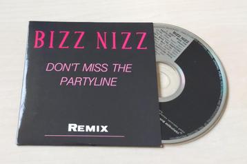 Bizz Nizz - Don't Miss The Partyline Remix CD Single 1989 beschikbaar voor biedingen