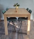 Licht eiken houten eettafel, Huis en Inrichting, Tafels | Eettafels, Ophalen, 100 tot 150 cm, Scandinavisch, 150 tot 200 cm