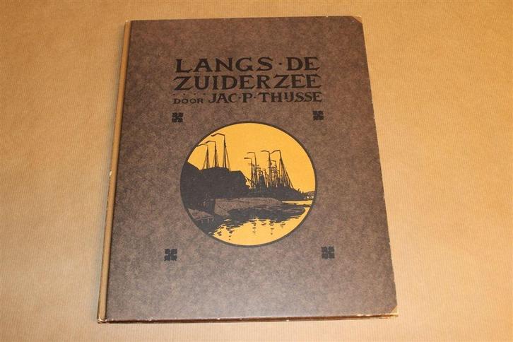 Thijsse's Verkade Album [1914] — Langs Zuiderzee Facsimile, Boeken, Prentenboeken en Plaatjesalbums, Gelezen, Ophalen of Verzenden