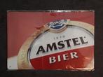 Amstel Bier 20x30 cm Reclamebord, Verzamelen, Ophalen of Verzenden, Nieuw, Reclamebord, Plaat of Schild, Amstel