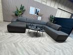 Eco Lederen U-Bank / Hoekbank - Antraciet - 350cm, Ophalen, -, -, Hoekbank