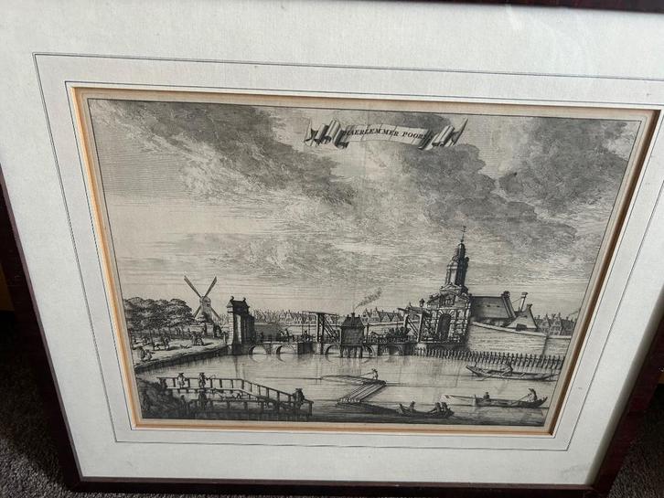 GRAVURES, amsterdam 17de eeuw gravures, Antiek en Kunst, Kunst | Etsen en Gravures, Ophalen of Verzenden
