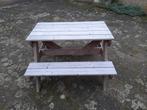 Houten picknicktafel voor kinderen, Ophalen, Gebruikt, Rechthoekig, Hout
