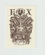 Exlibris  Paul Windhausen voor Notaris  Heymans, Antiek en Kunst, Verzenden