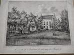 33 / Loenen aan de Vecht  Buitenplaats Kroonenburgh 1836, Ophalen of Verzenden