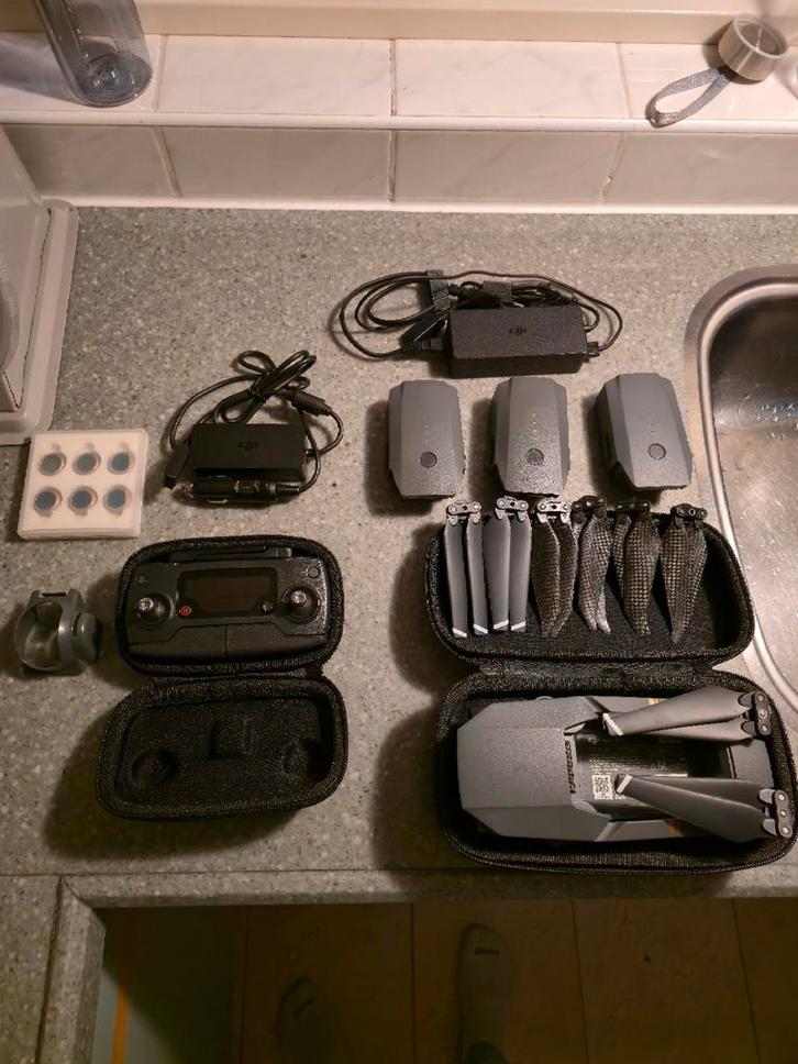 DJI Mavic Pro Complete Set - Drone, Watersport en Boten, Hengelsport | Karpervissen, Zo goed als nieuw, Complete set, Ophalen of Verzenden