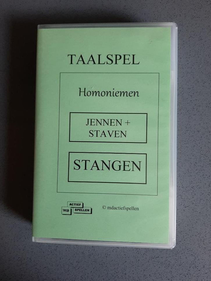 spel / groepsact. voor (dementerende) ouderen homoniemen, Hobby en Vrije tijd, Gezelschapsspellen | Bordspellen, Nieuw, Ophalen