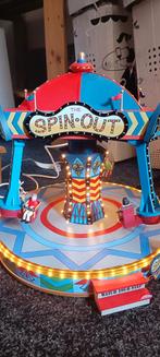 Lemax The Spin Out kerst kerstdorp zie tekst, Ophalen, Gebruikt