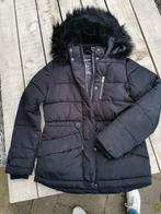 Winterjas zwart meisje mt152, Ophalen of Verzenden, Zo goed als nieuw, Meisje, Jas
