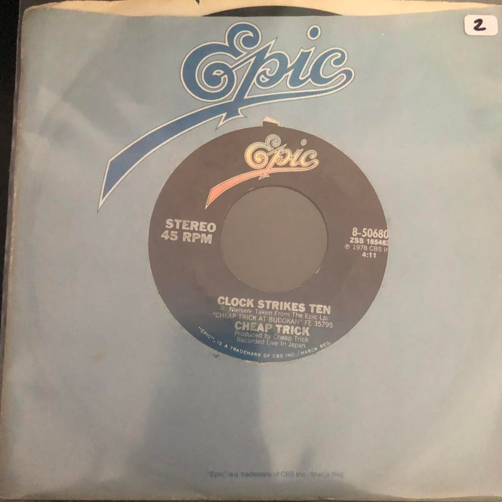 Cheap Trick - I Want You To Want Me Single, Gebruikt, 7 inch, Single, Ophalen of Verzenden