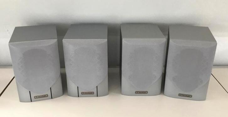 Mission M30 luidsprekers voor een tientje, Audio, Tv en Foto, Luidsprekers, Zo goed als nieuw, Front, Rear of Stereo speakers