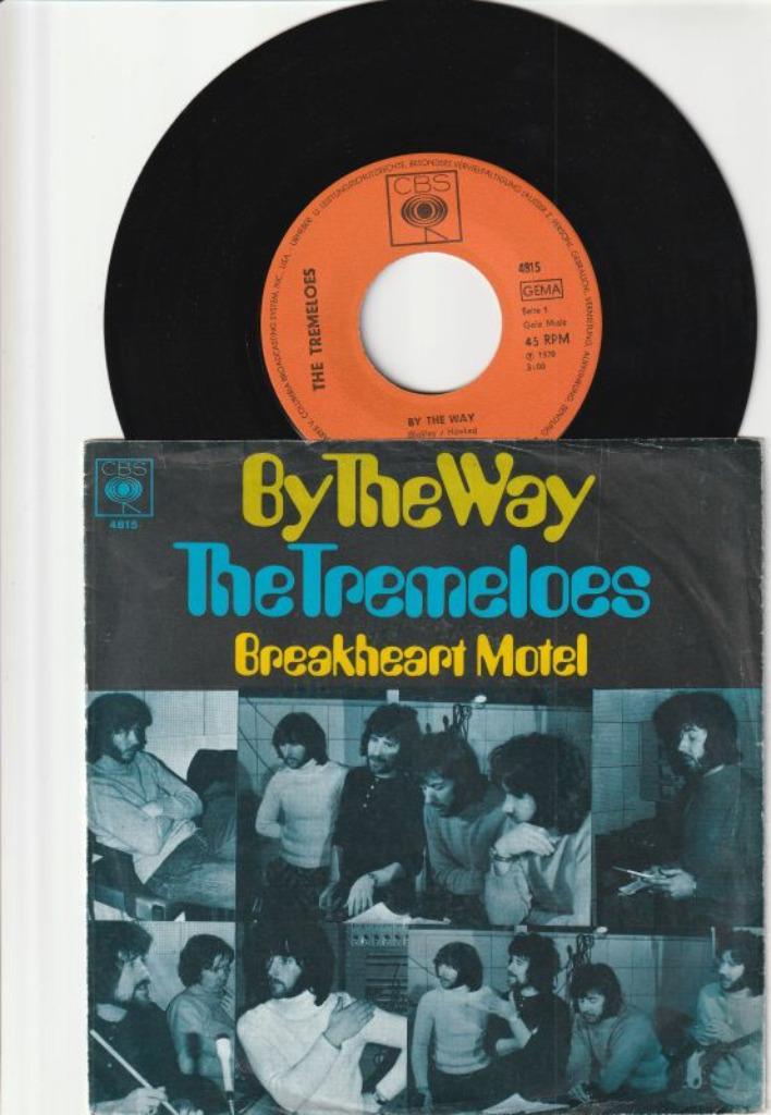 THE TREMELOES  -   BY THE WAY  ///   BREAKHEART MOTEL  [7''], Cd's en Dvd's, Vinyl Singles, Zo goed als nieuw, Single, Pop, 7 inch