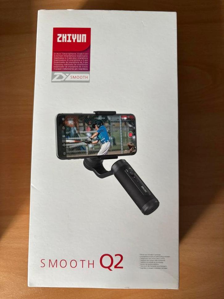ZHIYUN SMOOTH Q2, Audio, Tv en Foto, Fotografie | Statieven en Balhoofden, Zo goed als nieuw, Overige typen, Minder dan 150 cm