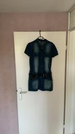 Spijker jurkje, Blauw, Maat 42/44 (L), Ophalen of Verzenden, Gedragen