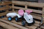Looptractor met aanhanger, Kinderen en Baby's, Speelgoed | Buiten | Voertuigen en Loopfietsen, Ophalen, Gebruikt