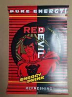 Red Devil Energy drink poster, Verzamelen, Ophalen of Verzenden, Zo goed als nieuw, A1 t/m A3, Film en Tv