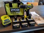 Ryobi ONE+ HP Brushless 18V accuboormachine met klopfunctie, Doe-het-zelf en Verbouw, Ophalen of Verzenden, Nieuw