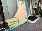 Groot hoekblad te koop 160x160cm bureaublad, Ophalen, Gebruikt, Bureau