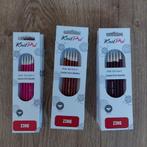Knitpro zing 15 cm sokkenbreinaalden, Ophalen of Verzenden, Nieuw, Breien, Naald