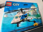 City 60243 Police helikopter Chase, Kinderen en Baby's, Speelgoed | Duplo en Lego, Ophalen of Verzenden, Zo goed als nieuw