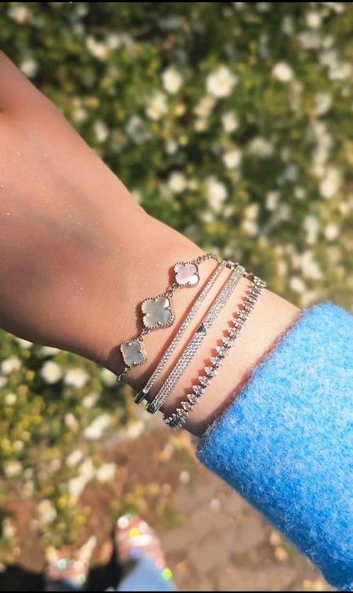 AFGEPRIJSD!💥 : zilveren Tennisarmband dames zilver 925, Sieraden, Tassen en Uiterlijk, Armbanden, Nieuw, Zilver, Zilver, Ophalen of Verzenden