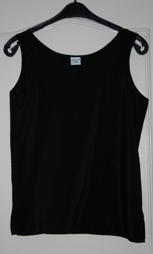 Top Hemd Maat 40 C&A ( Jool ), Kleding | Dames, Tops, Zo goed als nieuw, Maat 38/40 (M), Zwart, Zonder mouw, Verzenden
