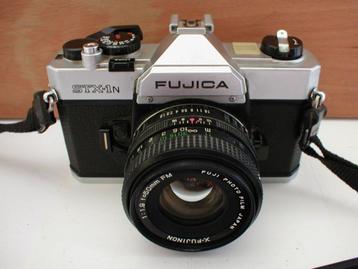Fujica STX-1n reflexcamera met X-Fujinon 50mm F/1.9 beschikbaar voor biedingen