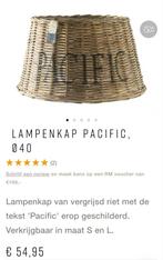 RIVIERA MAISON MOOIE GROTE RATTAN LAMPEKAP € 25, Minder dan 25 cm, Rond, Ophalen of Verzenden, Zo goed als nieuw