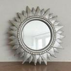 Spiegel zon zonnespiegel sunburst groot 35cm zilver, Ophalen, Minder dan 50 cm, Rond, Zo goed als nieuw