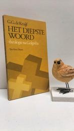 Kruijf, G.G. de; Het diepste woord, Boeken, Ophalen of Verzenden, Gelezen, Christendom | Protestants
