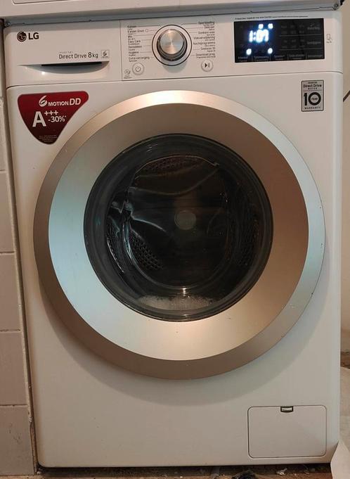 LG wasmachine FH4J5TN8, Witgoed en Apparatuur, Wasmachines, Gebruikt, 85 tot 90 cm, Ophalen